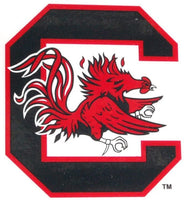 NCAA South Carolina Fighting Gamecocks Small Static Cling Decal