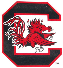 NCAA South Carolina Fighting Gamecocks Small Static Cling Decal