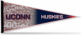 University of Connecticut Huskies Uconn Soft Felt Pennant, Primary Design, 12x30 Inch, Easy To Hang