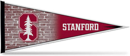 Stanford University Cardinal Soft Felt Pennant, Primary Design, 12x30 Inch, Easy To Hang