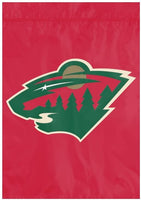 Minnesota Wild Premium Garden Flag Banner, Emroidered, 13x18 Inch