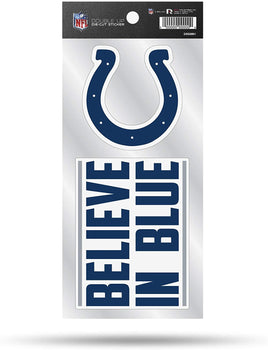 Indianapolis Colt Double Up Die Cut 2-Piece Sticker Sheet