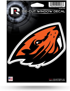 Oregon State University Beavers 5 Inch Die Cut Flat Vinyl Decal Sticker Adhesive Backing