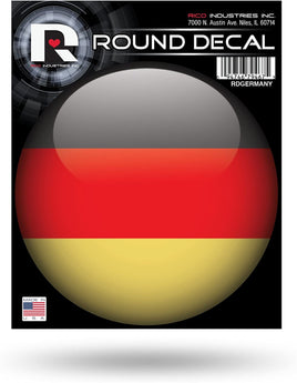 Germany World Cup Soccer Round Decal