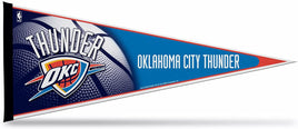 Oklahoma City Thunder Pennant Felt 12x30 Basketball