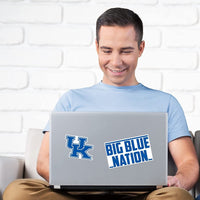 University of Miami Hurricanes Double Up Die Cut Sticker Decal Sheet, 4x8 Inch