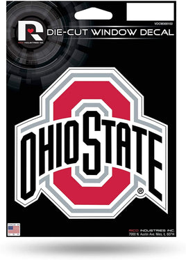 Ohio State University Buckeyes Die Cut Decal Sticker 5 Inch Flat Vinyl