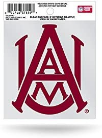Alabama A&M University Bulldogs 3 Inch Flat Static Cling Decal