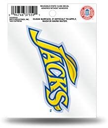 South Dakota State University Jackrabbits 3 Inch Static Cling Decal