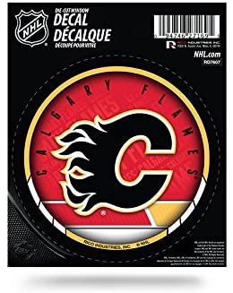 Calgary Flames 4" Round Decal