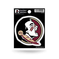 Rico Industries NCAA Florida State Seminoles Die Cut Team Logo Short Sport Sticker