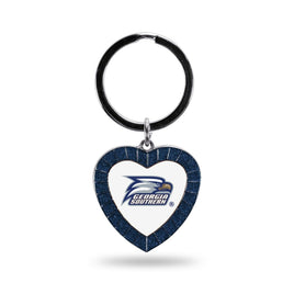 Georgia Southern Eagles Keychain Color Rhinestone Heart Decal Emblem University