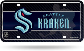 Seattle Kraken Metal Auto Tag License Plate, Logo Design, 6x12 Inch
