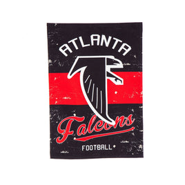 Atlanta Falcons Premium Double Sided Garden Flag Banner, Vintage Design,  Linen, 13x18 Inch, Outdoor, Display Pole Sold Separately.
