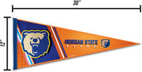 Morgan State University Bears Soft Felt Pennant, 12x30 Inch, Easy To Hang
