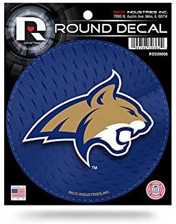 Montana State Bobcats 4" Round Decal University of