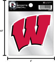 Miami Heat 4x4 Inch Die Cut Decal Sticker, Retro Logo, Clear Backing