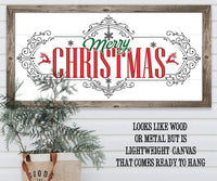 Merry Christmas 5 - Canvas
