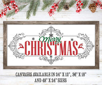 Merry Christmas 5 - Canvas