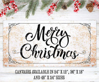 Merry Christmas 3 - Canvas