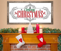 Merry Christmas 5 - Canvas