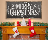 Merry Christmas - Canvas