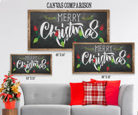 Merry Christmas 6 - Canvas