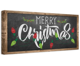 Merry Christmas 6 - Canvas
