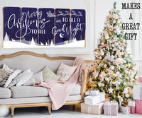 Merry Christmas To All - Canvas