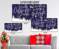 Merry Christmas To All - Canvas