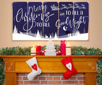 Merry Christmas To All - Canvas