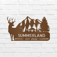 Country Cottage Personalized Gifts - Custom Metal Sign