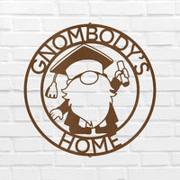 Gnome Graduation Gift Personalized Gifts - Custom Metal Sign
