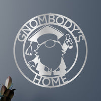 Gnome Graduation Gift Personalized Gifts - Custom Metal Sign