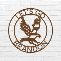 Let's Go Brandon Personalized Gifts - Custom Metal Sign