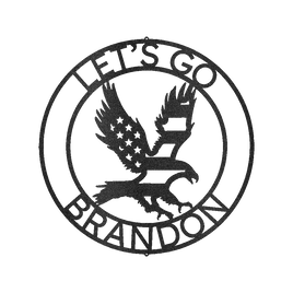 Let's Go Brandon Personalized Gifts - Custom Metal Sign