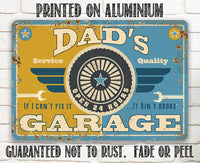 Dad's Garage - Metal Sign
