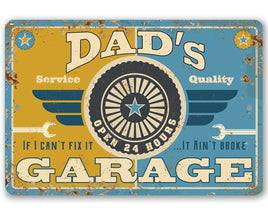 Dad's Garage - Metal Sign