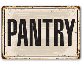 Pantry - Metal Sign