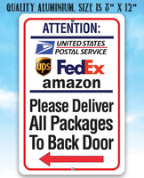 Postal Sign - Metal Sign