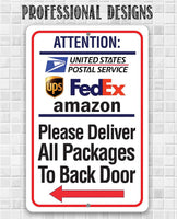 Postal Sign - Metal Sign