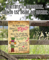 The Mad Hatter - Alice - Metal Sign