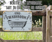 The Washroom - Metal Sign