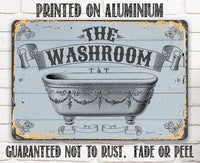 The Washroom - Metal Sign