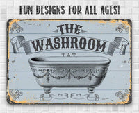 The Washroom - Metal Sign
