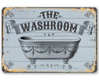 The Washroom - Metal Sign