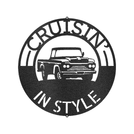 Classic Pickup Truck Personalized Gifts - Custom Metal Sign