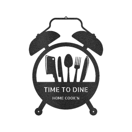 Food Time Personalized Gifts - Custom Metal Sign