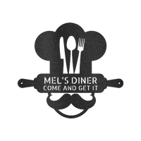 Home Chef Personalized Gifts - Custom Metal Sign