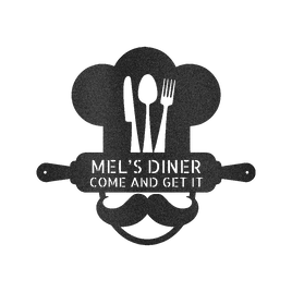 Home Chef Personalized Gifts - Custom Metal Sign